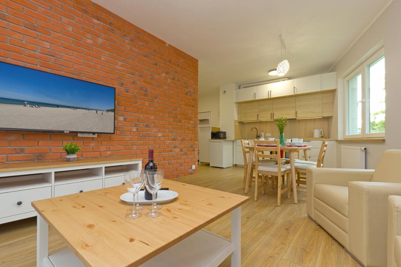 Appartamento Apartament Brzegiem Morza 56M2 - Sloneczna Dolina Jastrzębia Góra Esterno foto